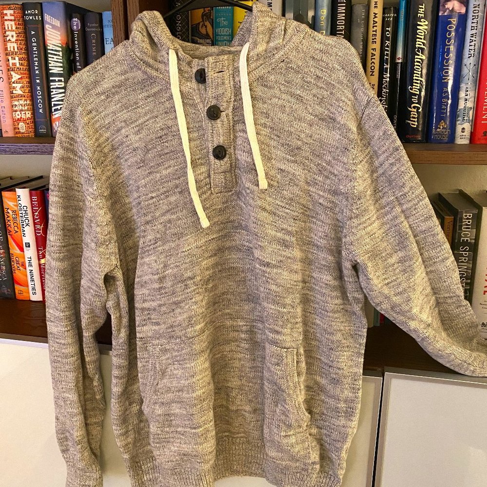 HM L.O.G.G Knit Sweater Hoodie